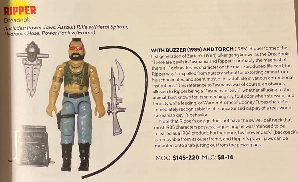 Dreadnok Ripper - Hasbro (GI Joe - A Real American Hero) action figure collectible - Main Image 3