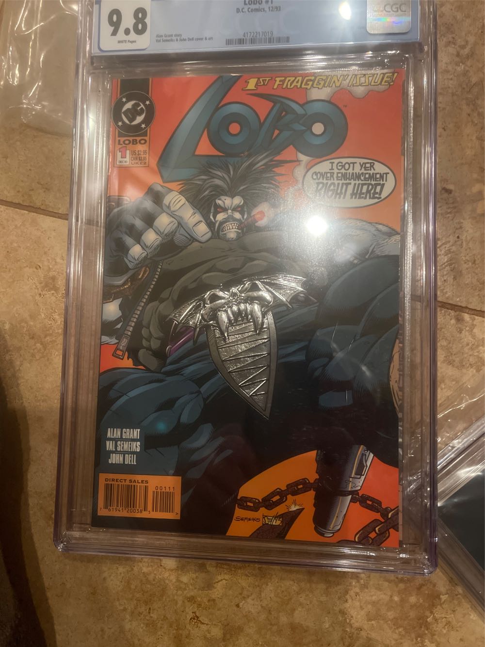 Lobo Dc Comics High Grade  action figure collectible [Barcode 761941200385] - Main Image 2