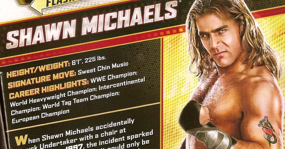 Shawn Michaels - WWE Mattel (WWE Elite Flashback Series 2) action figure collectible - Main Image 2