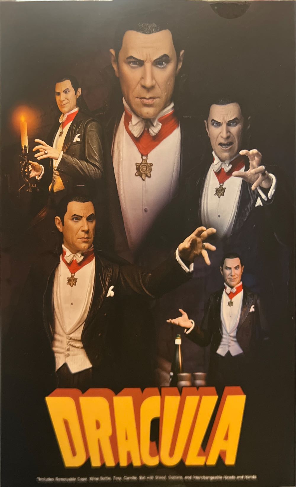 NECA Universal Monsters Count Dracula - Neca/Real Toys: Universal Classic Monsters (Neca: Universal Monsters) action figure collectible [Barcode 634482048146] - Main Image 3