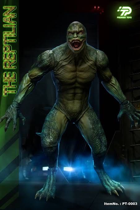 The Reptilian (Lizard) - Premier Toys (The Amazing Spider-Man) action figure collectible - Main Image 2