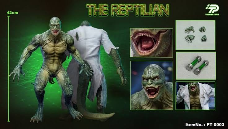 The Reptilian (Lizard) - Premier Toys (The Amazing Spider-Man) action figure collectible - Main Image 4