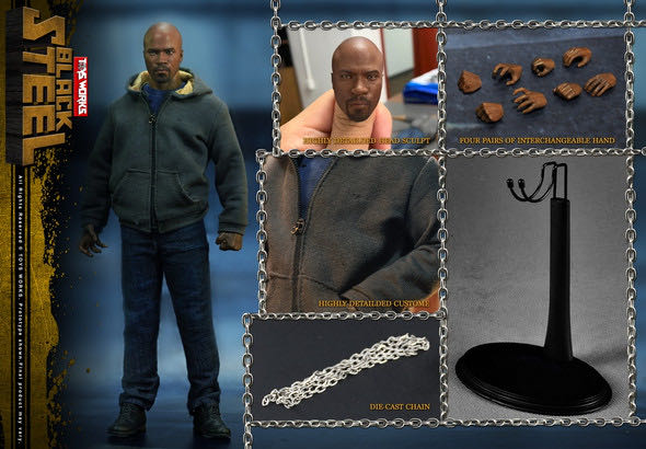 Black Steel (Luke Cage) - Toy Works ((TV 2016) Luke Cage) action figure collectible - Main Image 4