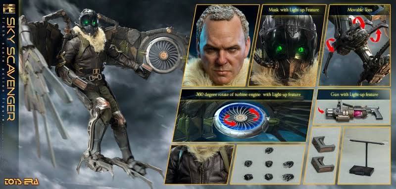 Sky Scavenger (The Vulture) - Toys Era (Spider Man Homecoming) action figure collectible - Main Image 4
