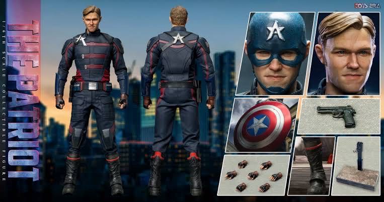 The Patriot (US Agent) - Toys Era (The Falcon and the Winter Soldier) action figure collectible - Main Image 4