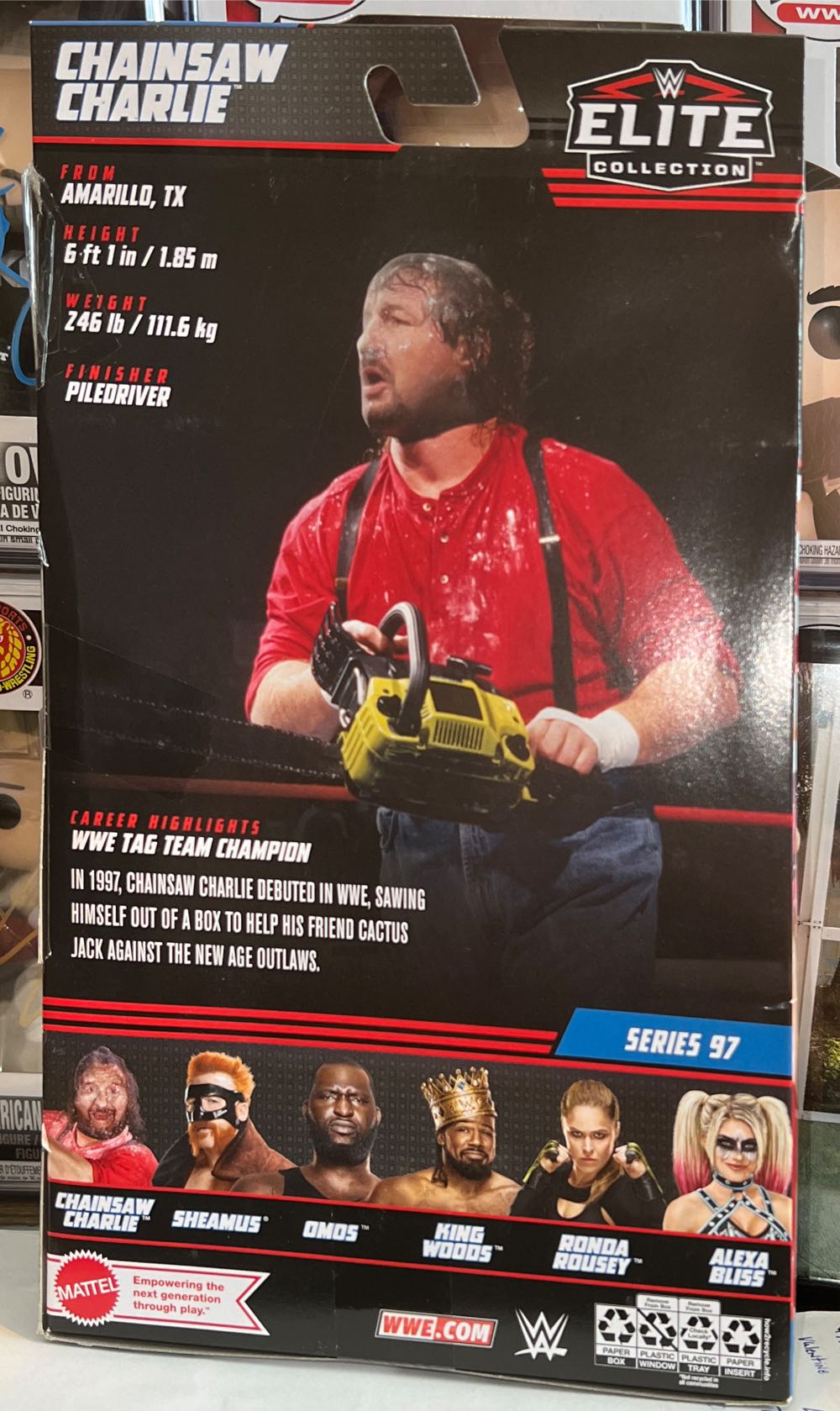 Chainsaw Charlie - Mattel Wwe (WWE) action figure collectible - Main Image 2