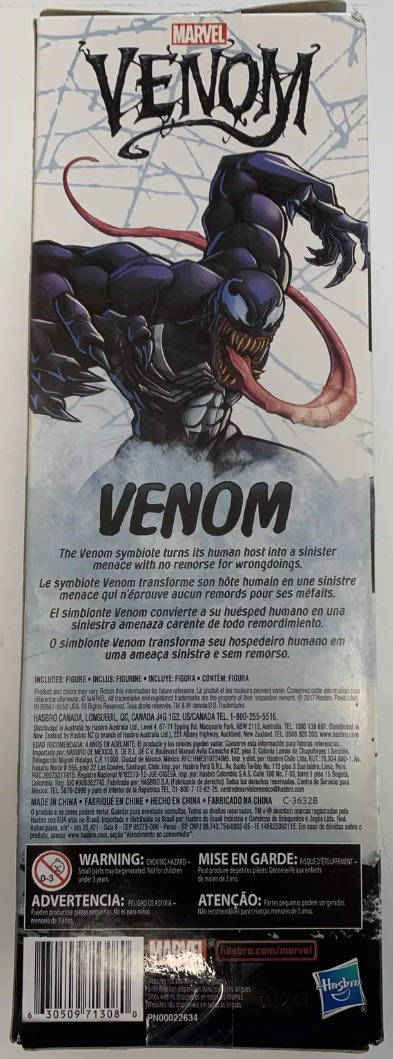 Venom - Eddie Brock - Hasbro (Marvel Titan Hero Series) action figure collectible [Barcode 630509713080] - Main Image 3