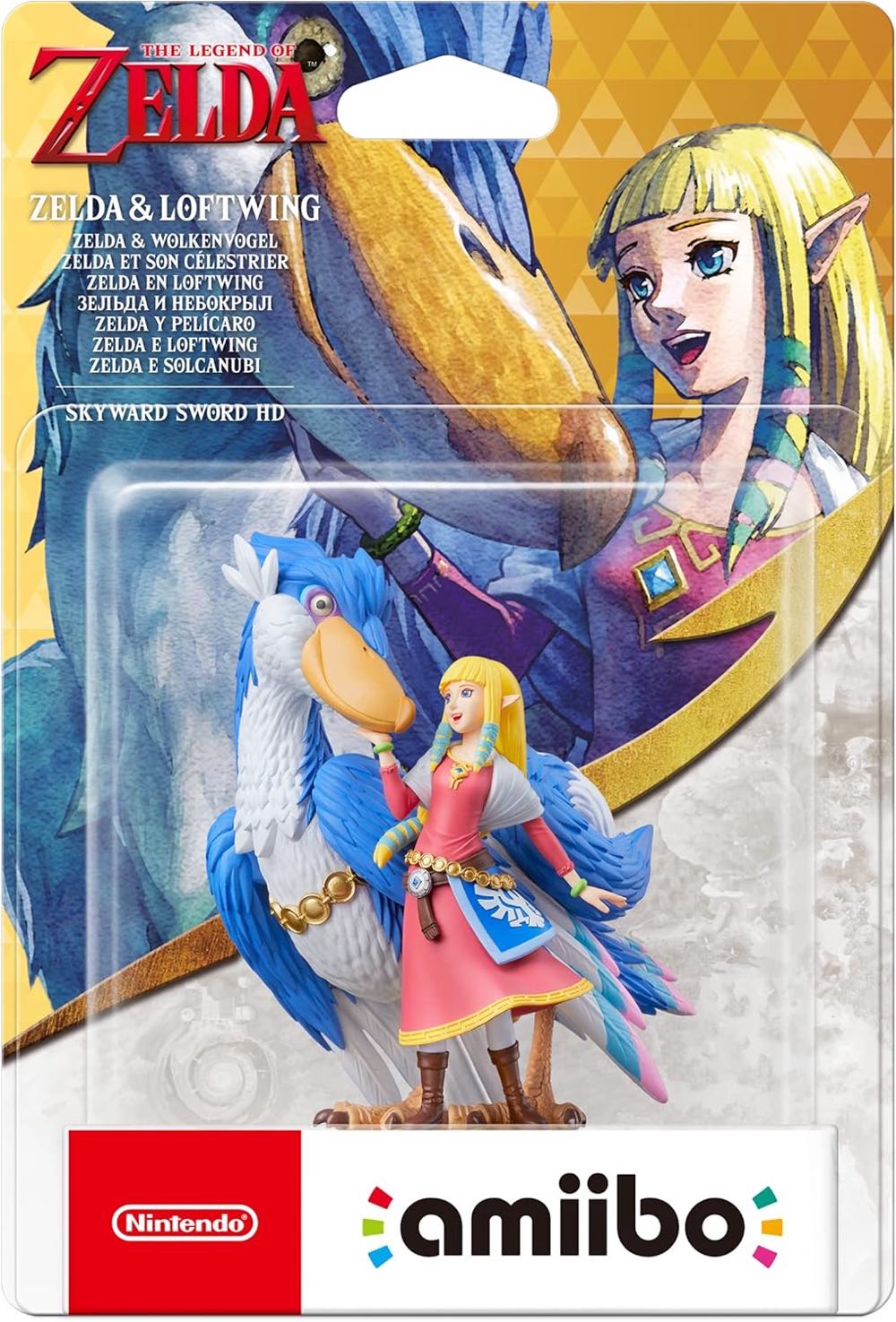 Zelda & Loftwing - Nintendo (Amiibo - Legend of Zelda) action figure collectible - Main Image 2
