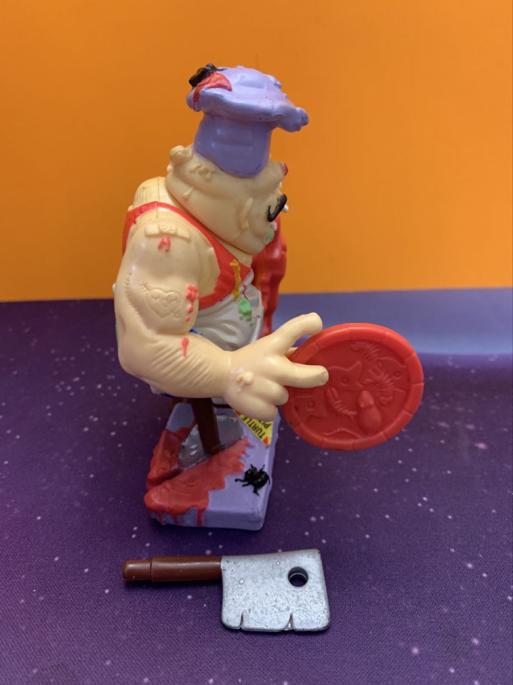 1990 Pizza Face - Playmates action figure collectible - Main Image 3