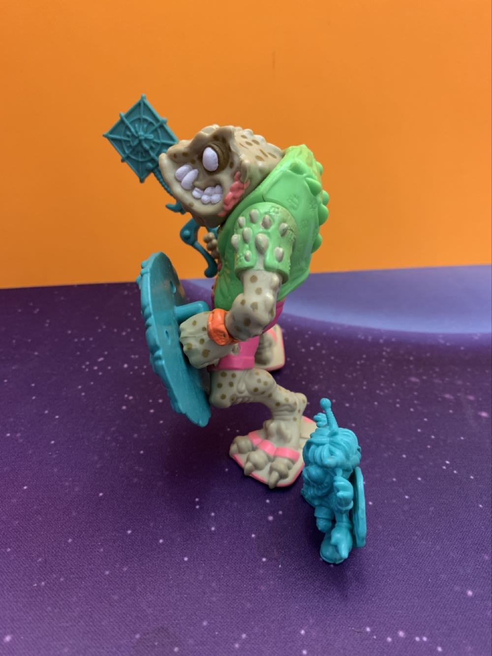 Napoleon Bonafrog (Green Necklace) - Playmates (Teenage Mutant Ninja Turtles (1990)) action figure collectible - Main Image 4