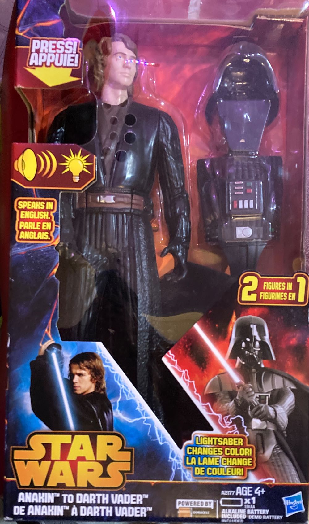 Star Wars Anakin To Darth Vader 2 In 1  (Star Wars) action figure collectible [Barcode 653569854876] - Main Image 1
