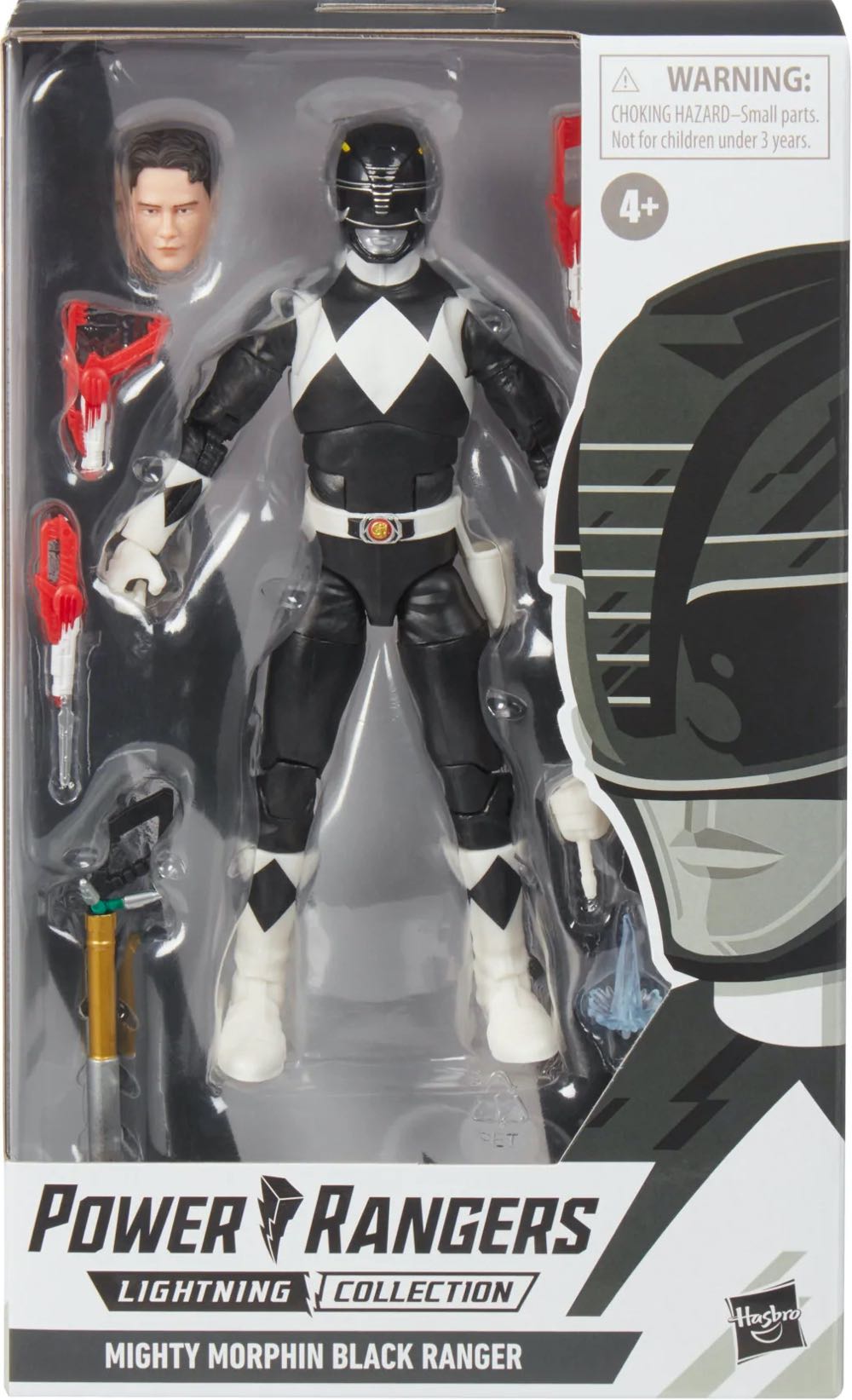 Black Ranger (Adam) - Hasbro (MMPR) action figure collectible - Main Image 1