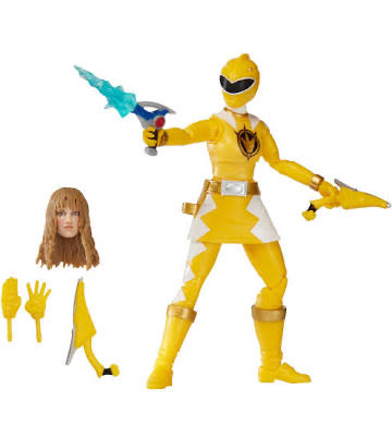 Dino Thunder Yellow Ranger - Hasbro (Power Rangers Dino Thunder) action figure collectible - Main Image 2