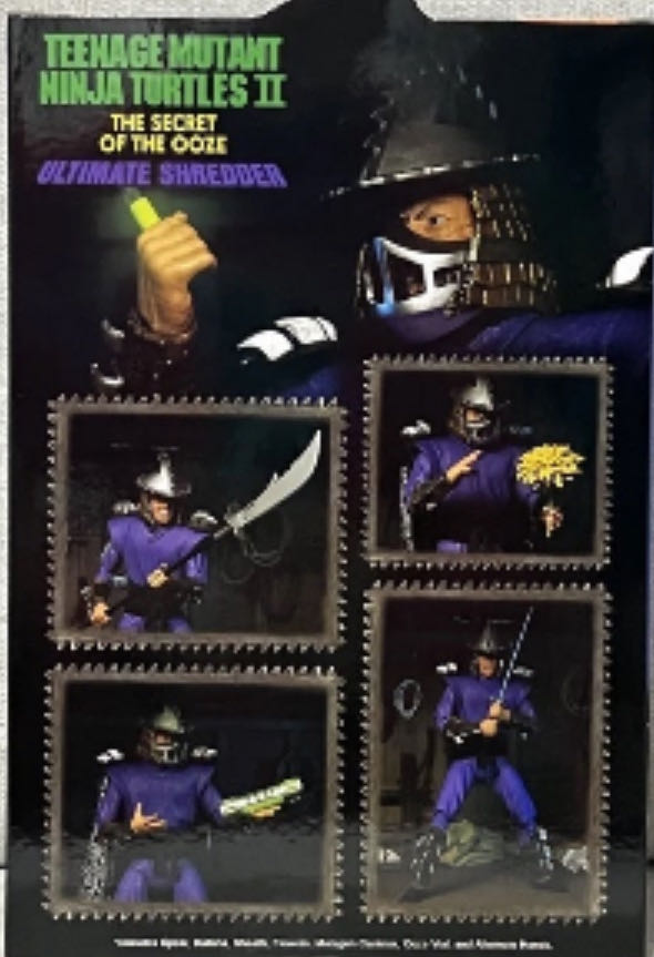 TMNT: Shredder - Neca (TMNT II: The Secret Of The Ooze) action figure collectible - Main Image 3