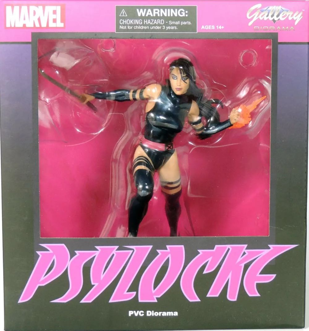 Psylocke: Diamond Select PVC Statue - Diamomd Select action figure collectible [Barcode 699788846131] - Main Image 3