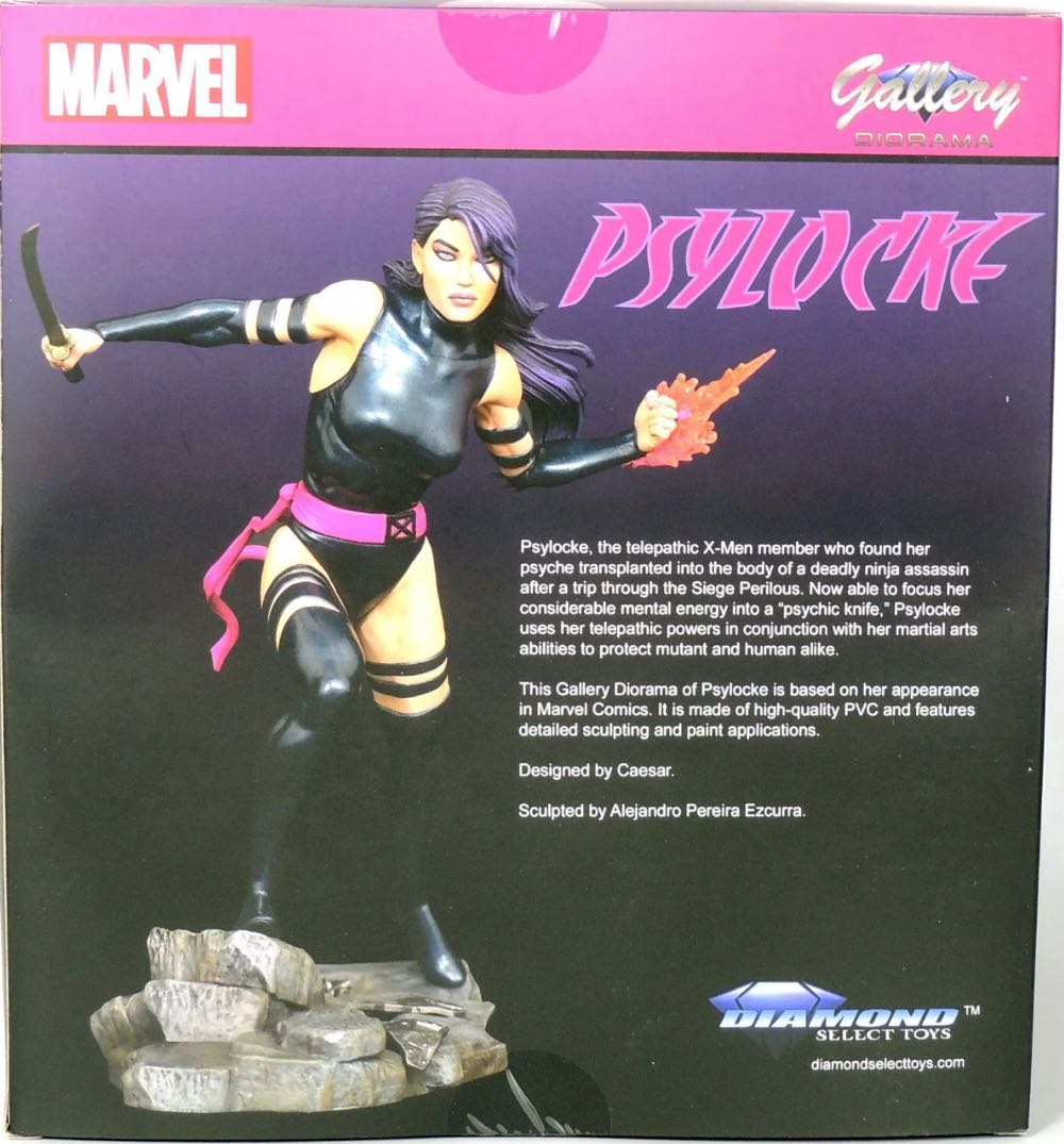 Psylocke: Diamond Select PVC Statue - Diamomd Select action figure collectible [Barcode 699788846131] - Main Image 4