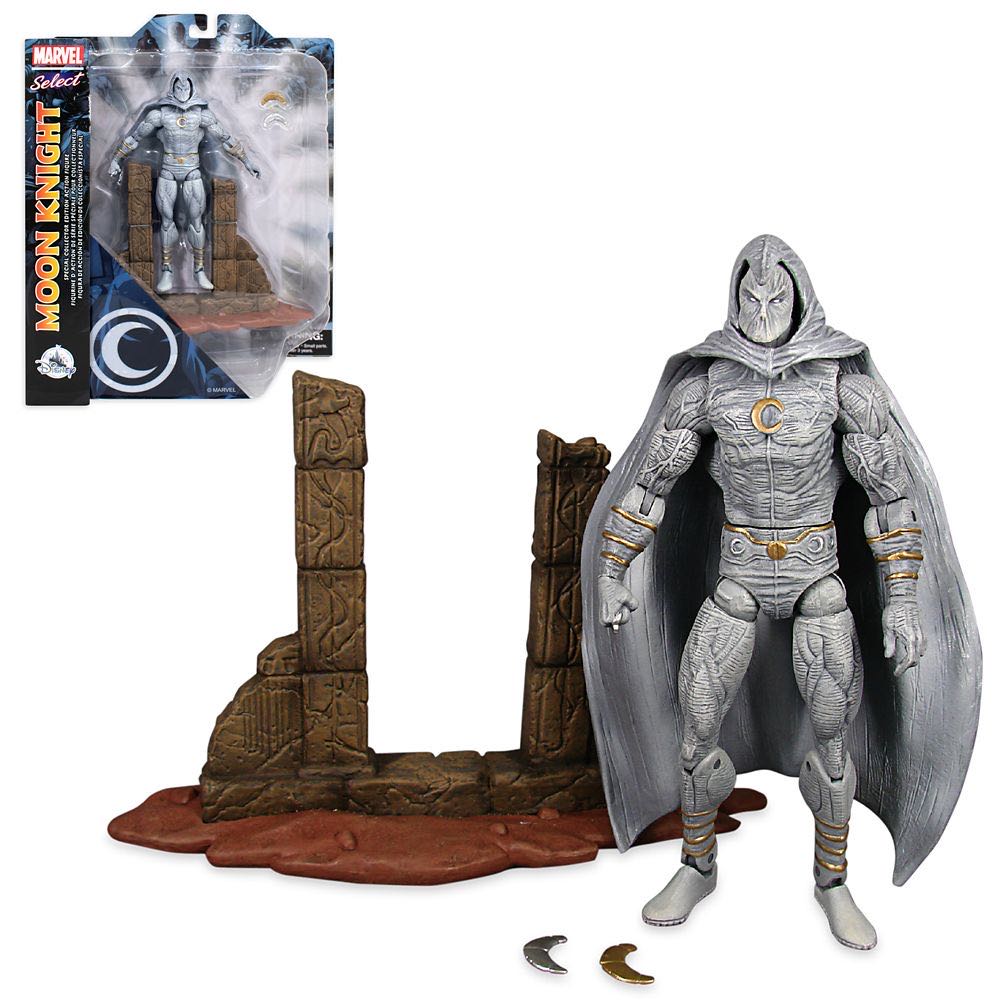 Marvel Select Moon Knight 7” 1st Edition - Marvel Cinematic Universe (Moon Knight) action figure collectible [Barcode 461013079399] - Main Image 3