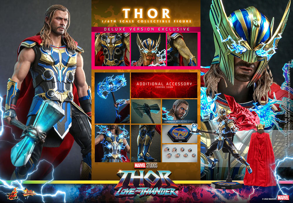 Hot Toys MMS 656 Thor: Love And Thunder Thor (Deluxe) - Hot Toys (Thor) action figure collectible - Main Image 2