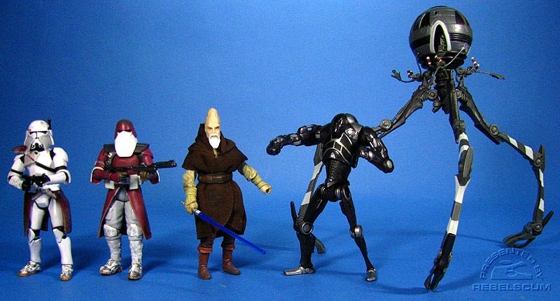 Battle on Mygeeto - Hasbro (Star Wars - 30th Anniversary Collection) action figure collectible [Barcode 653569318040] - Main Image 2