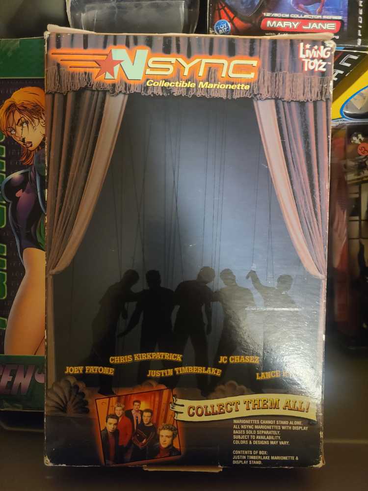 Living Toyz Nsync Justin Timberlake Collectible Marionette Doll Justin  action figure collectible - Main Image 2