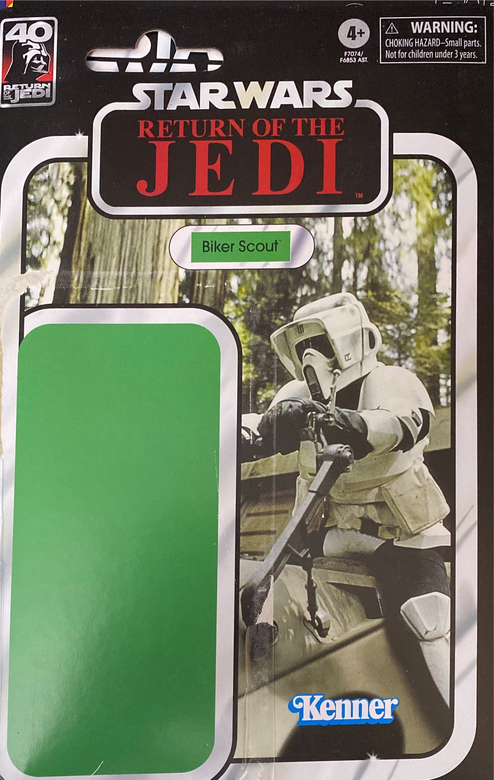 Star Wars The Black Series - ROTJ 40th Anniversary - Biker Scout - Hasbro (Star Wars Black Series) action figure collectible [Barcode 5010996133182] - Main Image 2