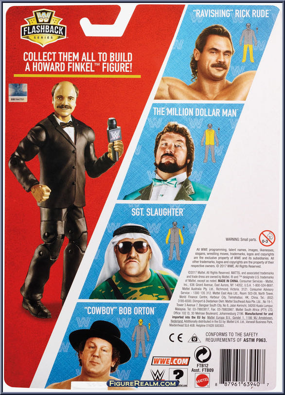 Cowboy Bob Orton - WWE Mattel (WWE Basic Flashback Series 1) action figure collectible - Main Image 2