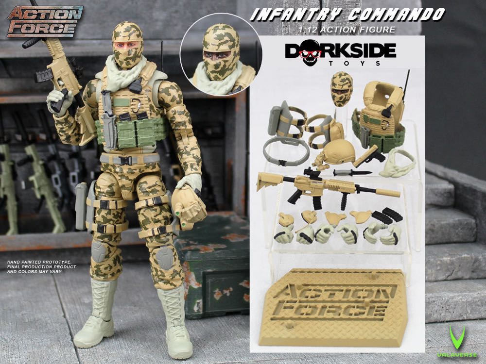 Valaverse Infantry Commando - Valaverse (Action Force Figure) action figure collectible [Barcode 601968692384] - Main Image 3