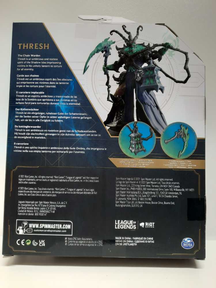 Thresh (1st Edition)  (League of Legends: 6”) action figure collectible - Main Image 2