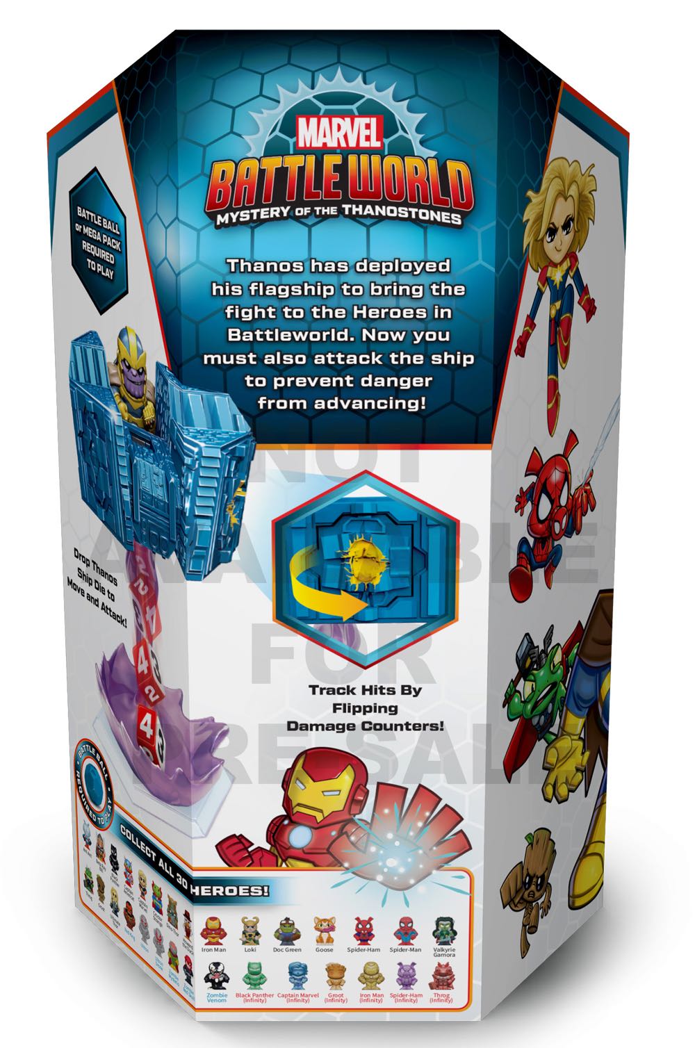 Thanos Ship Showdown - Funko (Marvel Battle World) action figure collectible - Main Image 2