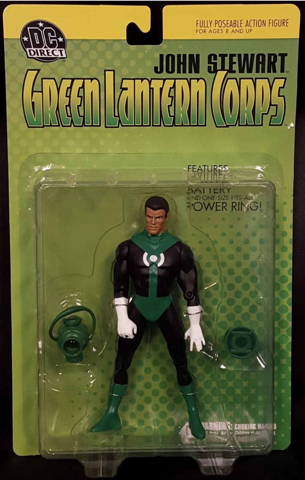 DC Direct (2002) (038x01) Green Lantern - DC Direct (Green Lantern Corps) action figure collectible - Main Image 3