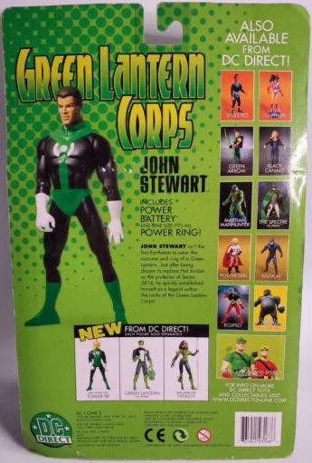 DC Direct (2002) (038x01) Green Lantern - DC Direct (Green Lantern Corps) action figure collectible - Main Image 4