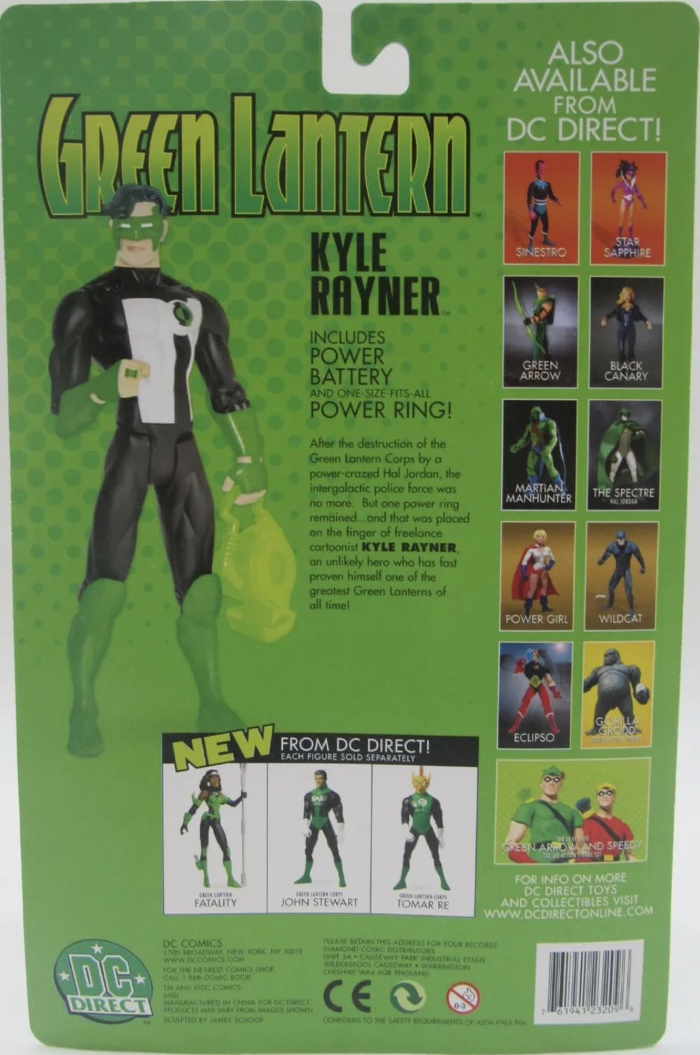 DC Direct (2002) (039x01) Green Lantern - DC Direct (Green Lantern Corps) action figure collectible - Main Image 4
