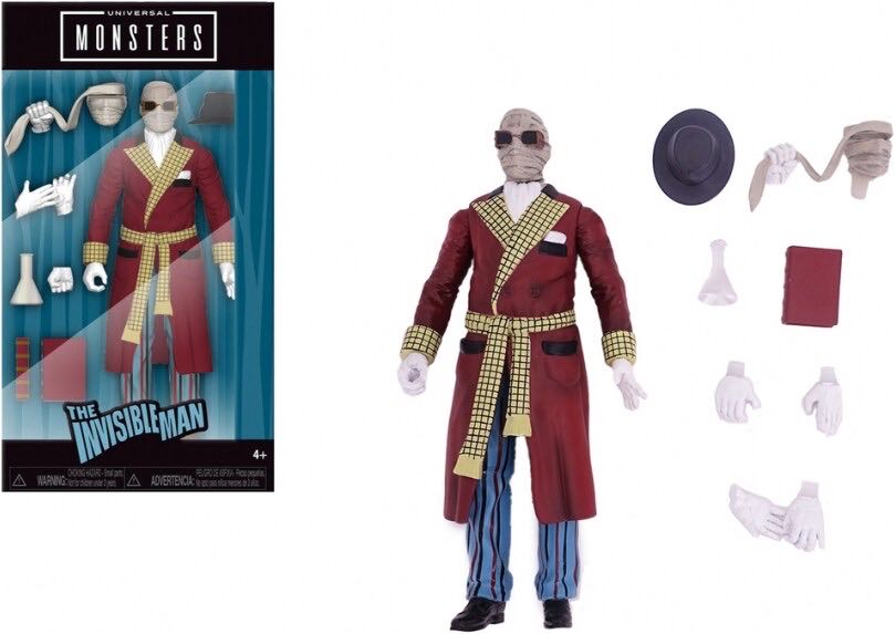 Invisible Man - Hasbro Marvel Legends (Universal Monsters) action figure collectible [Barcode 801310337769] - Main Image 3