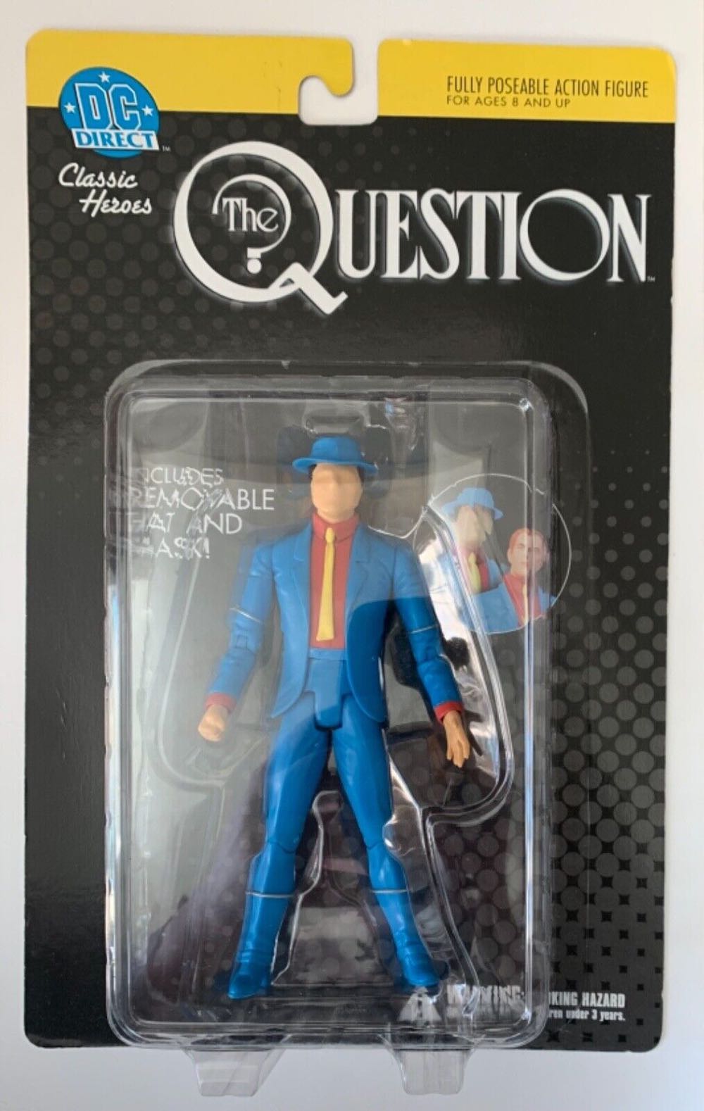 DC Direct (2002) (046x01) The Question - DC Direct (DC Classic Heroes) action figure collectible - Main Image 3