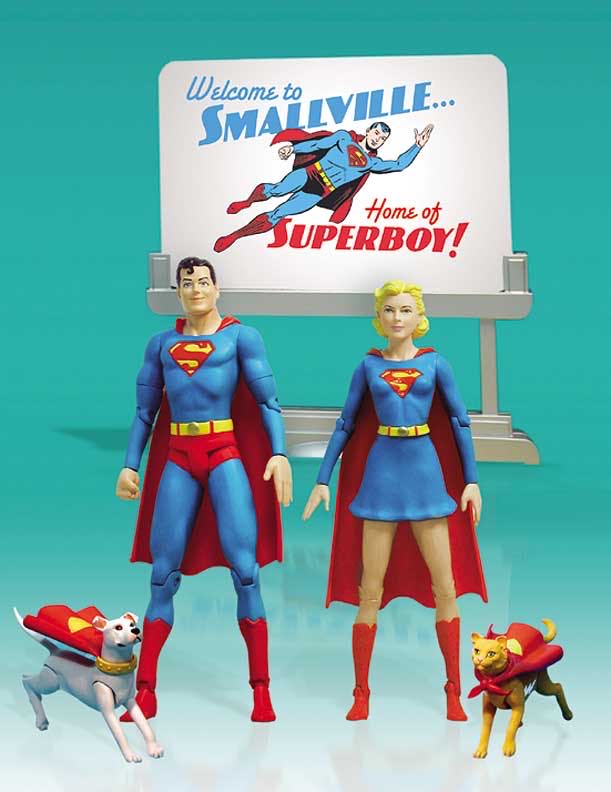 DC Direct (2002) (047x01) Superboy - DC Direct (Silver Age: Superboy & Supergirl) action figure collectible - Main Image 2