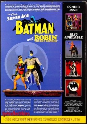 DC Direct (2003) (058x01) Batman - DC Direct (Silver Age: Batman & Robin) action figure collectible - Main Image 4