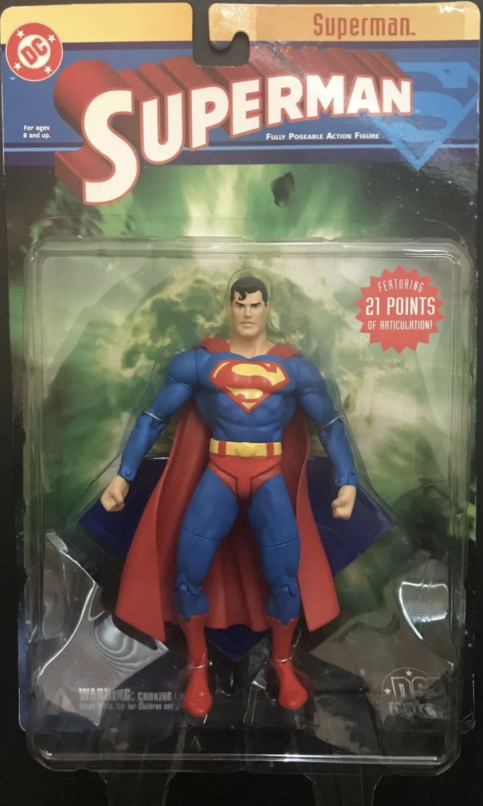 DC Direct (2003) (061x01) Superman - DC Direct (Superman) action figure collectible - Main Image 3