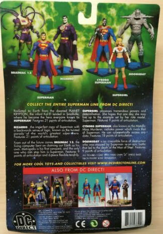 DC Direct (2003) (061x03) Brainiac 13 - DC Direct (Superman) action figure collectible - Main Image 4