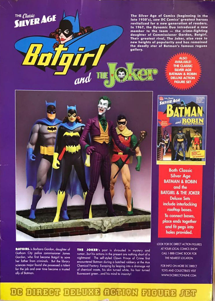 DC Direct (2003) (070x01) Batgirl - DC Direct (Silver Age: Batgirl & The Joker) action figure collectible - Main Image 4