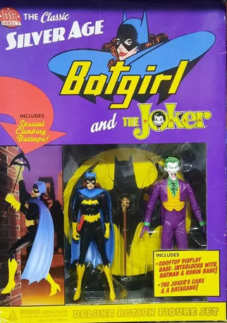 DC Direct (2003) (070x02) The Joker - DC Direct (Silver Age: Batgirl & The Joker) action figure collectible - Main Image 3