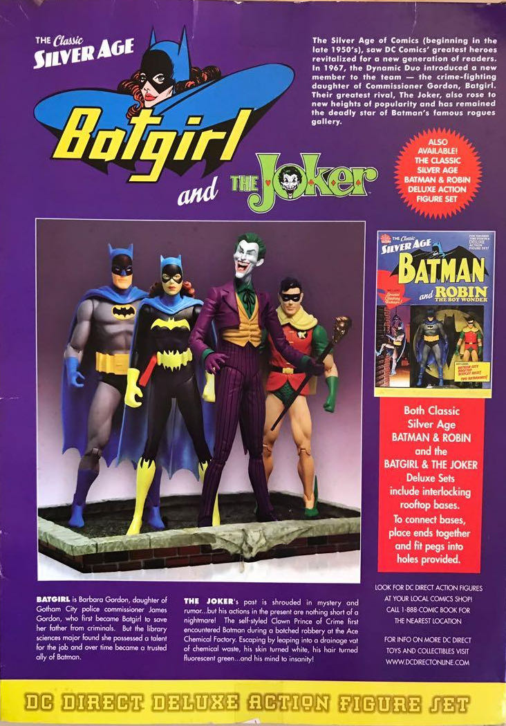 DC Direct (2003) (070x02) The Joker - DC Direct (Silver Age: Batgirl & The Joker) action figure collectible - Main Image 4