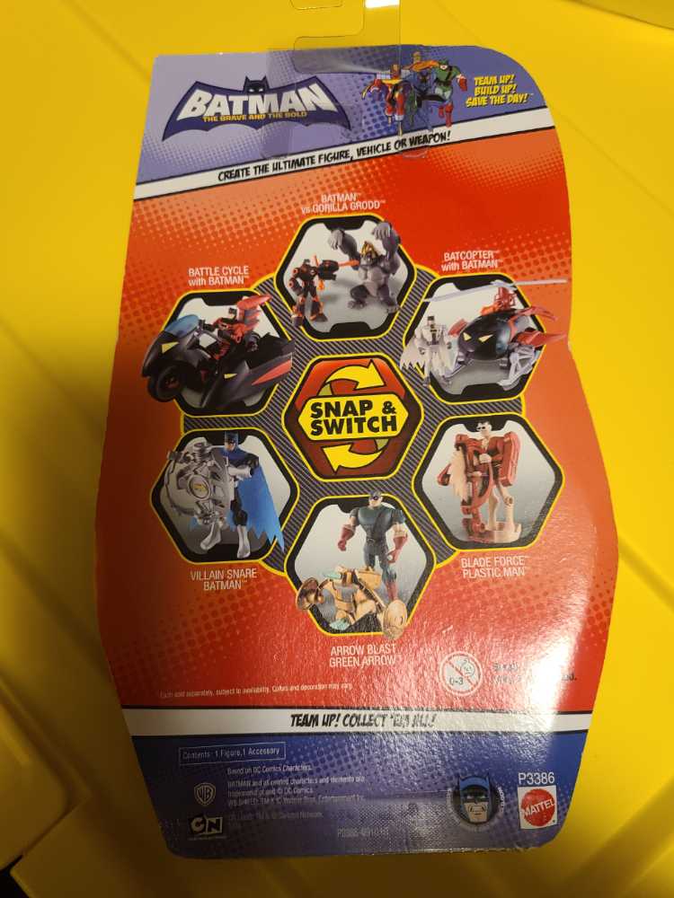 Mattel Batman The Brave And The Bold The Atom - Mattel (Batman Animated Series) action figure collectible [Barcode 027084733730] - Main Image 2