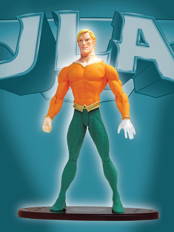 DC Direct (2003) (072x01) Aquaman - DC Direct (JLA) action figure collectible - Main Image 2