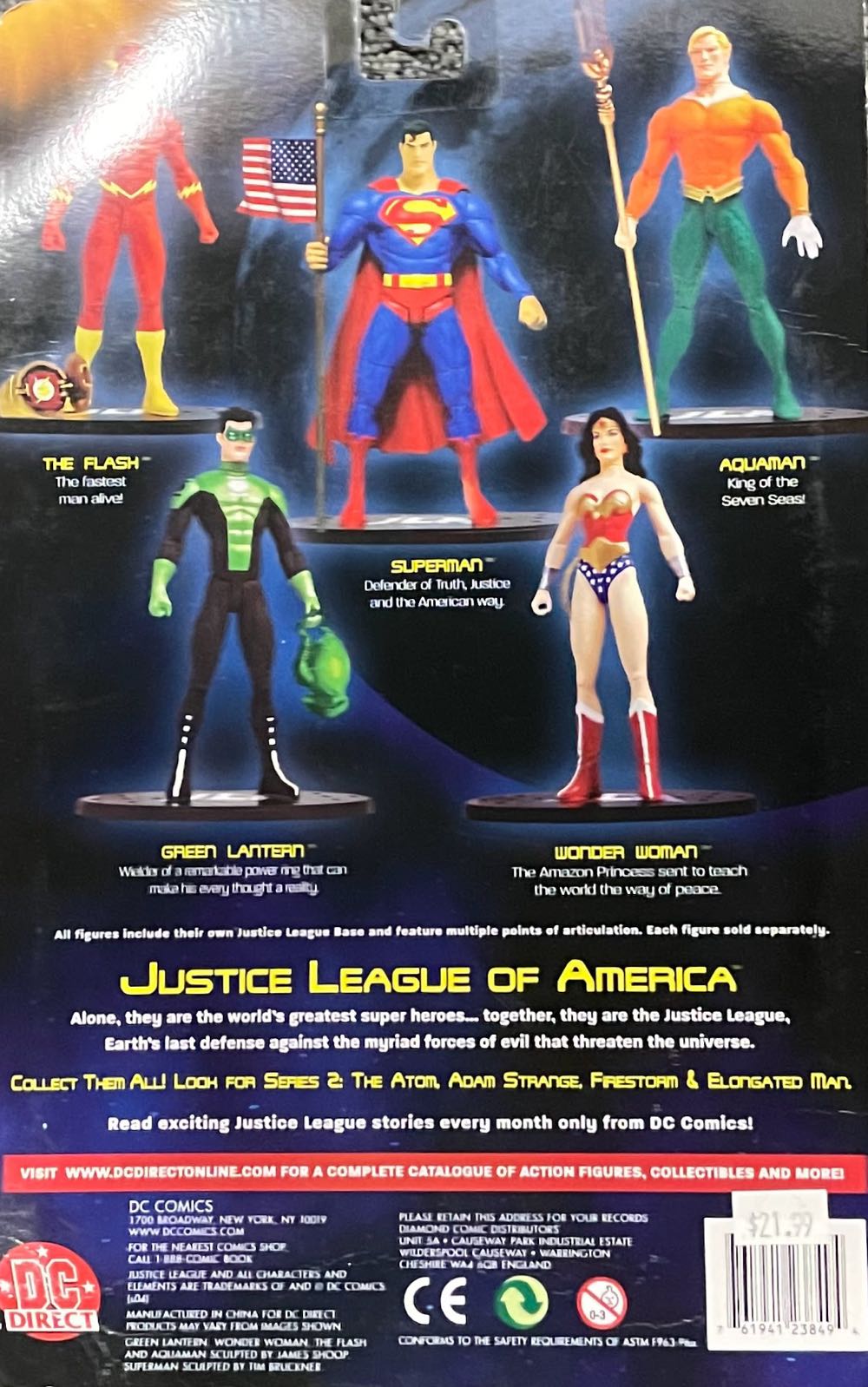DC Direct (2003) (072x03) Green Lantern - DC Direct (JLA) action figure collectible - Main Image 4