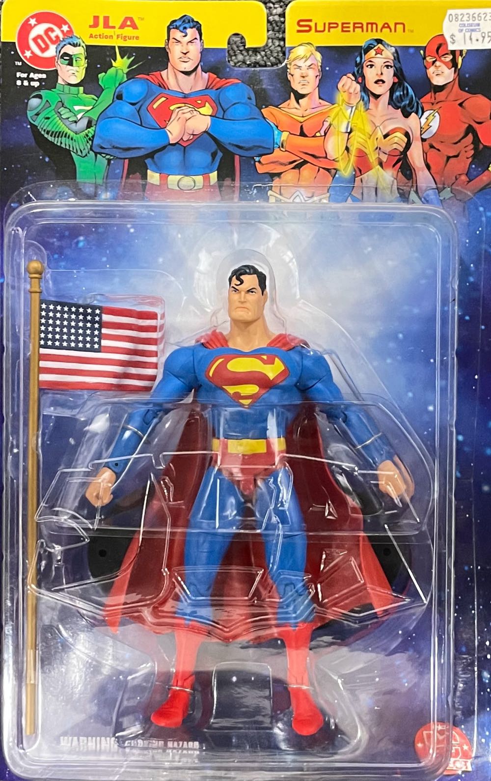 DC Direct (2003) (072x04) Superman - DC Direct (JLA) action figure collectible - Main Image 2