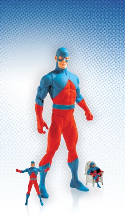 DC Direct (2004) (088x03) Atom - DC Direct (JLA) action figure collectible - Main Image 2