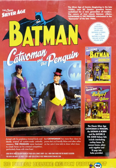 DC Direct (2004) (074x01) Catwoman - DC Direct (Silver Age: Catwoman & The Penguin) action figure collectible - Main Image 4