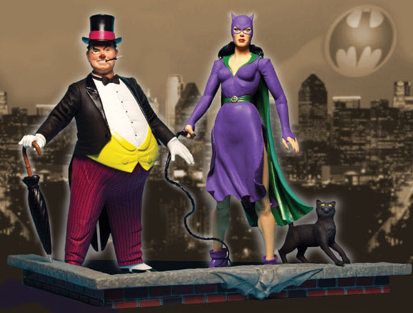 DC Direct (2004) (074x02) The Penguin - DC Direct (Silver Age: Catwoman & The Penguin) action figure collectible - Main Image 2