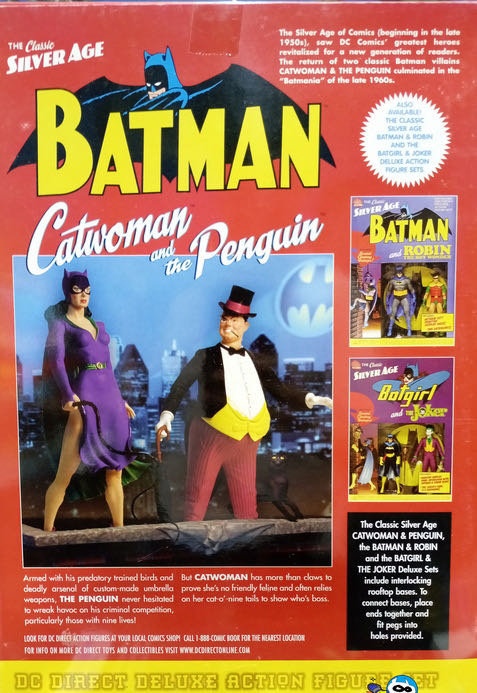 DC Direct (2004) (074x02) The Penguin - DC Direct (Silver Age: Catwoman & The Penguin) action figure collectible - Main Image 4