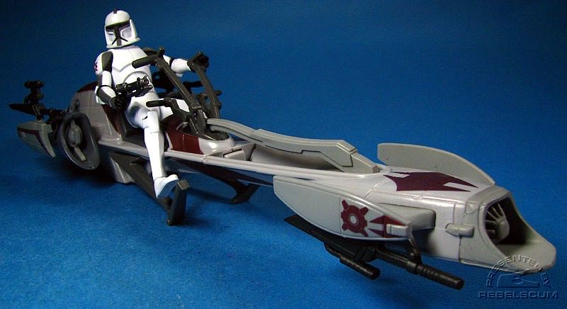 Speeder Bike Recon - Hasbro (Star Wars - The Clone Wars 2008) action figure collectible [Barcode 653569330608] - Main Image 4